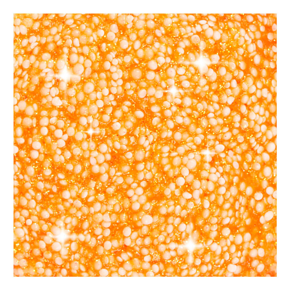 Argile Foam ®, pailletée, orange, 35 gr 1 boîte