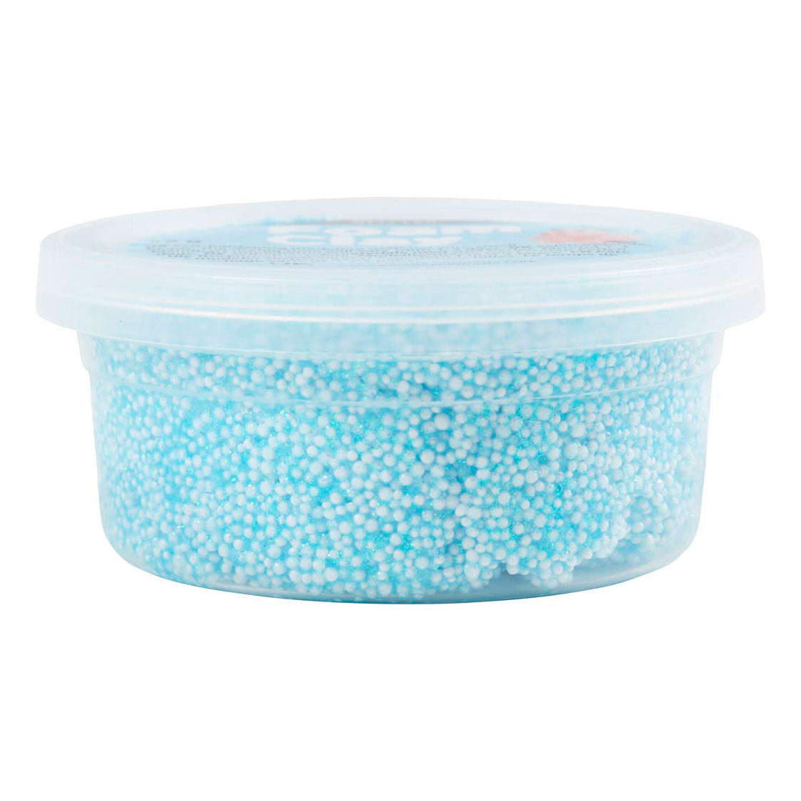 Creativ company argile mousse pailletée bleu clair - 35gr.