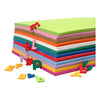 Creativ company lettres chiffres en mousse eva, h : 20 mm, épaisseur 3 mm, différentes couleurs, 24 feuilles div 1 boîte