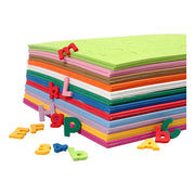 Creativ company lettres chiffres en mousse eva, h : 20 mm, épaisseur 3 mm, différentes couleurs, 24 feuilles div 1 boîte - afbeelding 4