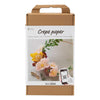 Creativ company hobby set papier crépon, couronne, rapport crêpe : 180%, 1 boîte