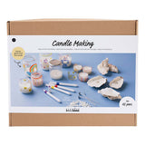 Creativ company ensemble de fabrication de bougies, bougeoirs pour bougies chauffe-plat, 1 boîte - afbeelding 1