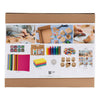 Creativ company group set d'impressions en mousse, cartes et boîtes, 1 boîte