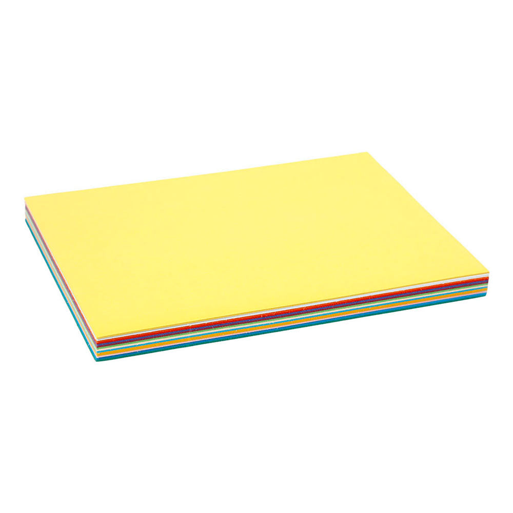 Carton ressort Colortime, a5, feuille 148x210 mm, 180 gr, différentes couleurs, 60 feuilles diverses 1 boîte