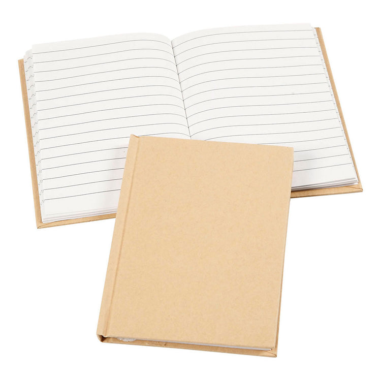 Carnet d'entreprise Creativ, a6, feuille 105x148 mm, 60 g, marron, 1 pièce