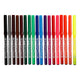 Marqueurs Colortime, épaisseur de trait 2 mm, différentes couleurs, 18 pièces, 1 boîte