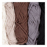 Fil de coton Creativ company, taille 8 4, l: 5x50 m, couleurs naturelles, 5x20 g 1 boîte - afbeelding 3