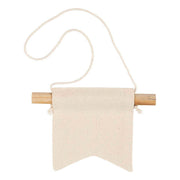 Creativ company petite bannière murale, forme queue d'aronde, h : 12 cm, l : 10,5, 300 g, naturel clair, 2 pièces 1 boîte - afbeelding 1
