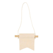 Creativ company petite bannière murale, forme queue d'aronde, h : 12 cm, l : 10,5, 300 g, naturel clair, 2 pièces 1 boîte - afbeelding 4