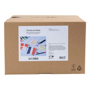 Creativ company group set peignez votre propre bannière, taille 10,5x12 cm, largeur de trait 2,3 + 3,6 mm, différentes couleurs, 60 pièces, 1 boîte - afbeelding 2