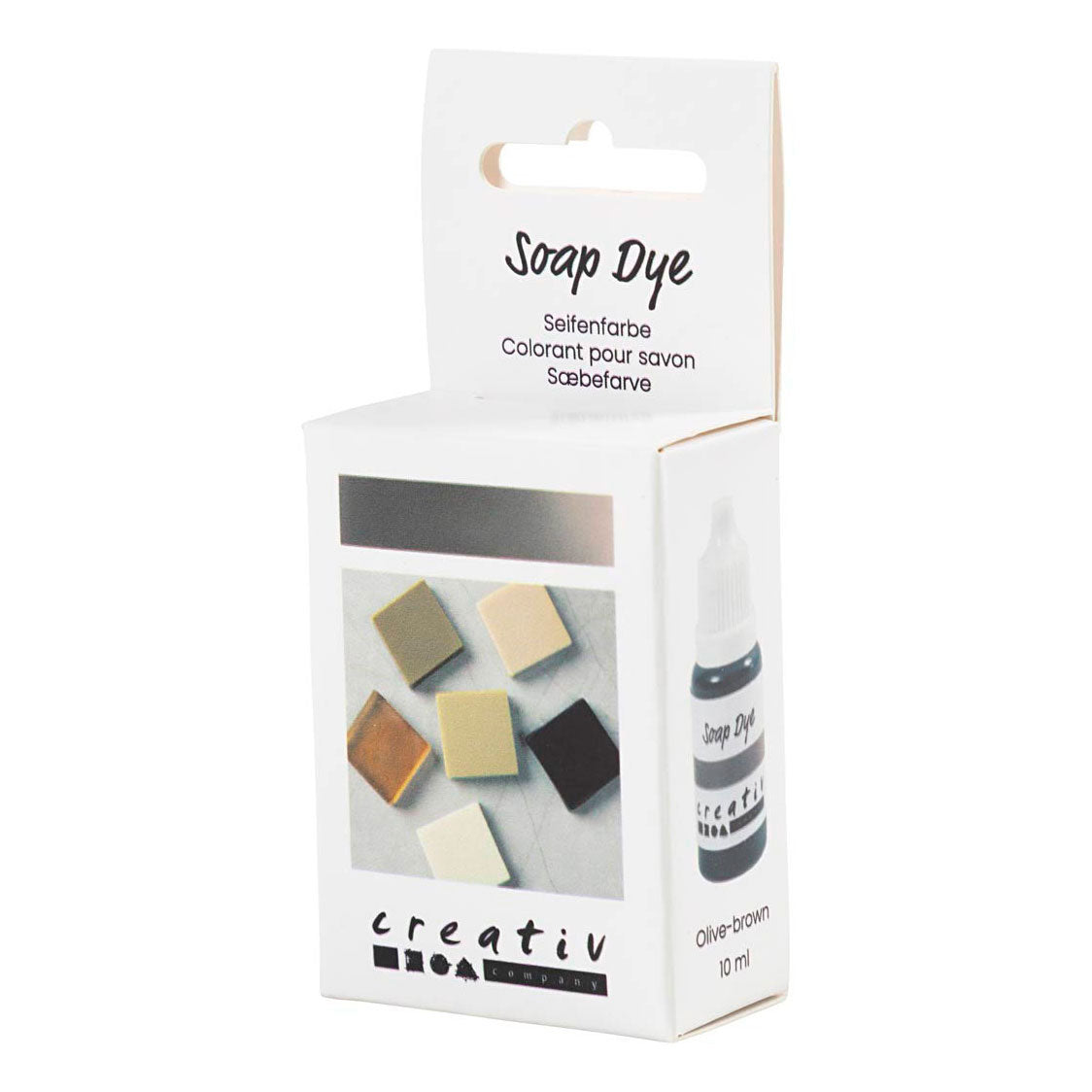 Peinture au savon Creativ Company, brun olive, 10 ml 1 bouteille