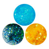Creativ company pâte à paillettes, harmonie bleu vert, 3x60 gr 1 boîte