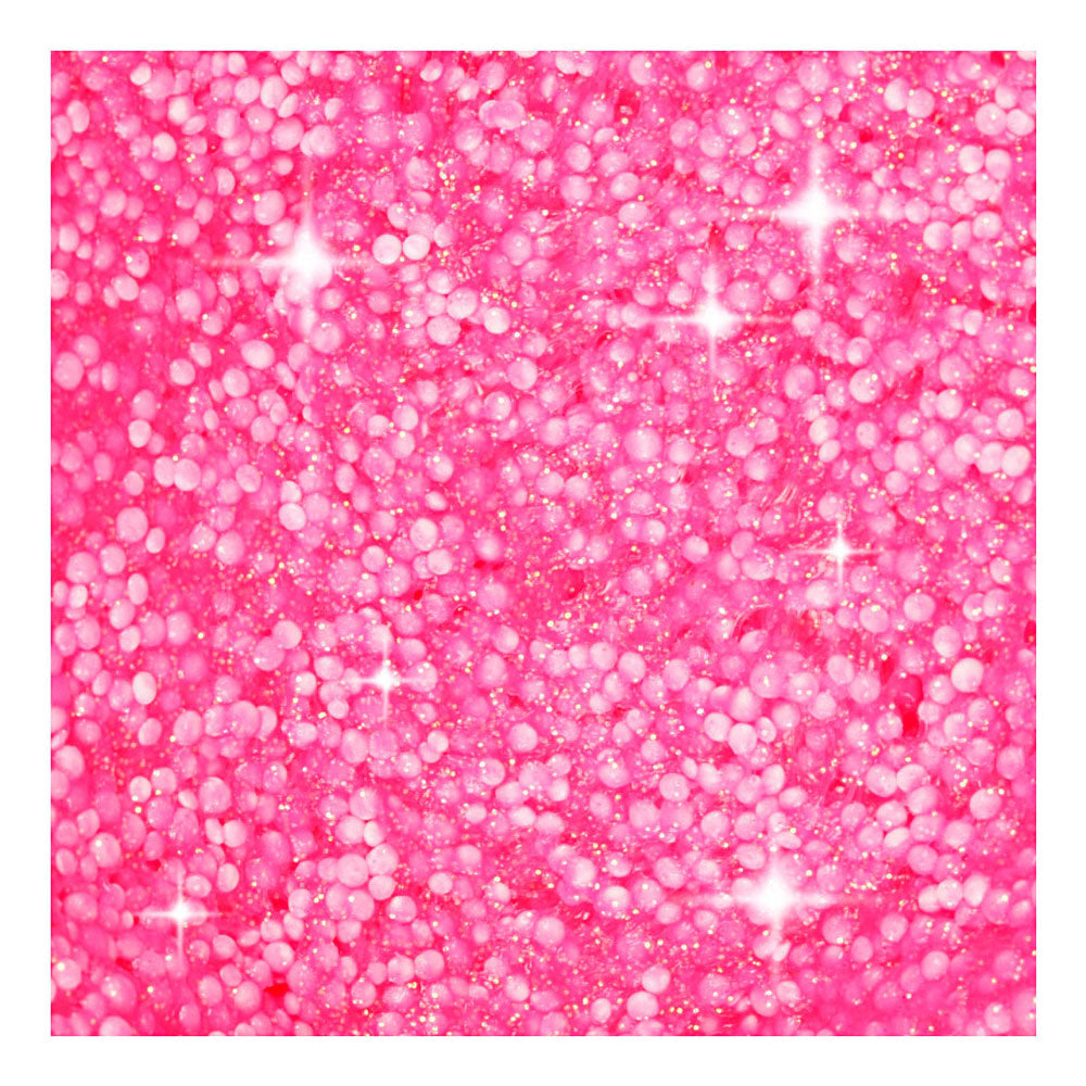 Argile Foam ®, pailletée, rose, 35 gr 1 boîte