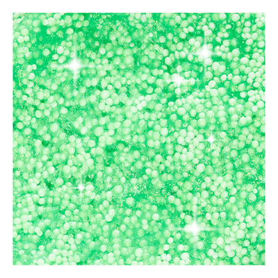 Argile Foam ®, pailletée, verte, 35 gr 1 boîte