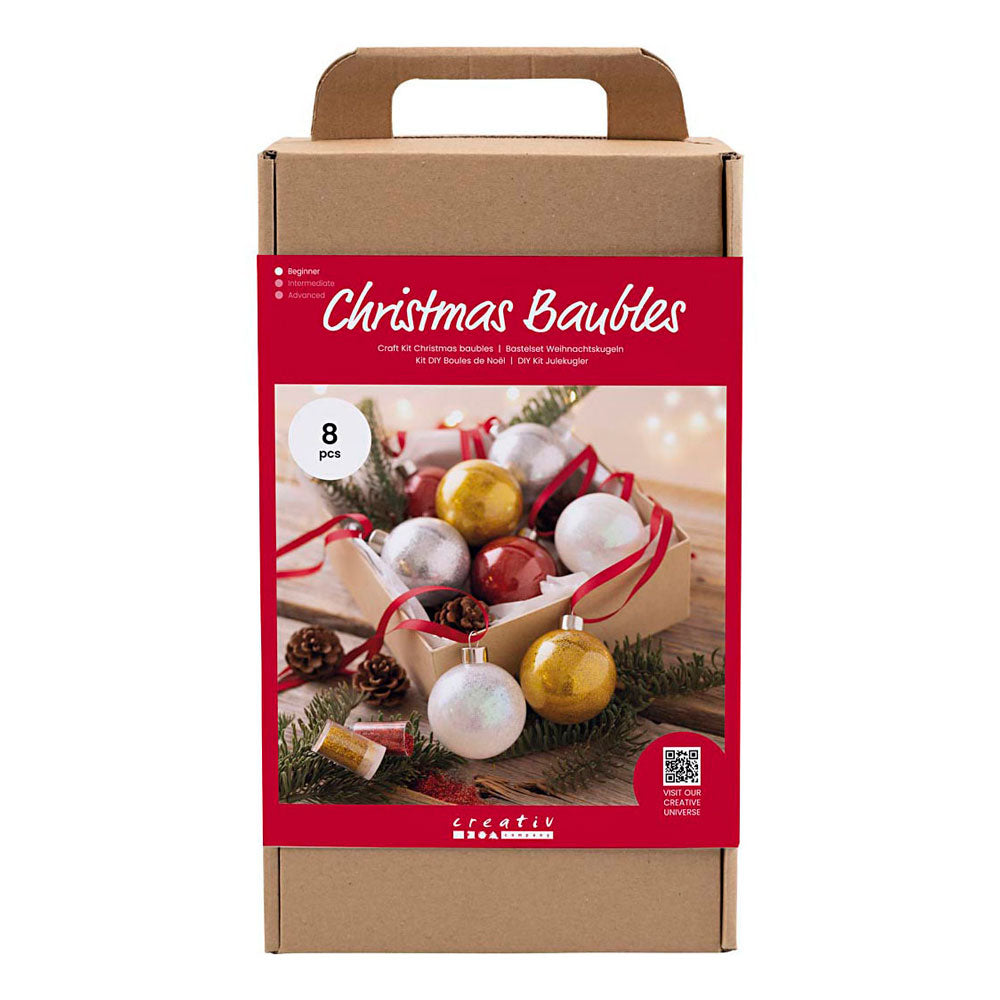 Creativ company hobby set Boules de Noël, paillettes, 1 boîte