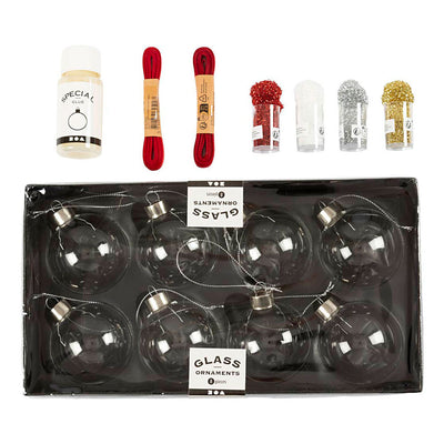 Creativ company hobby set Boules de Noël, paillettes, 1 boîte