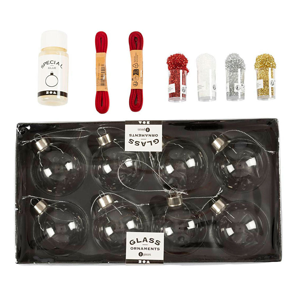 Creativ company hobby set Boules de Noël, paillettes, 1 boîte