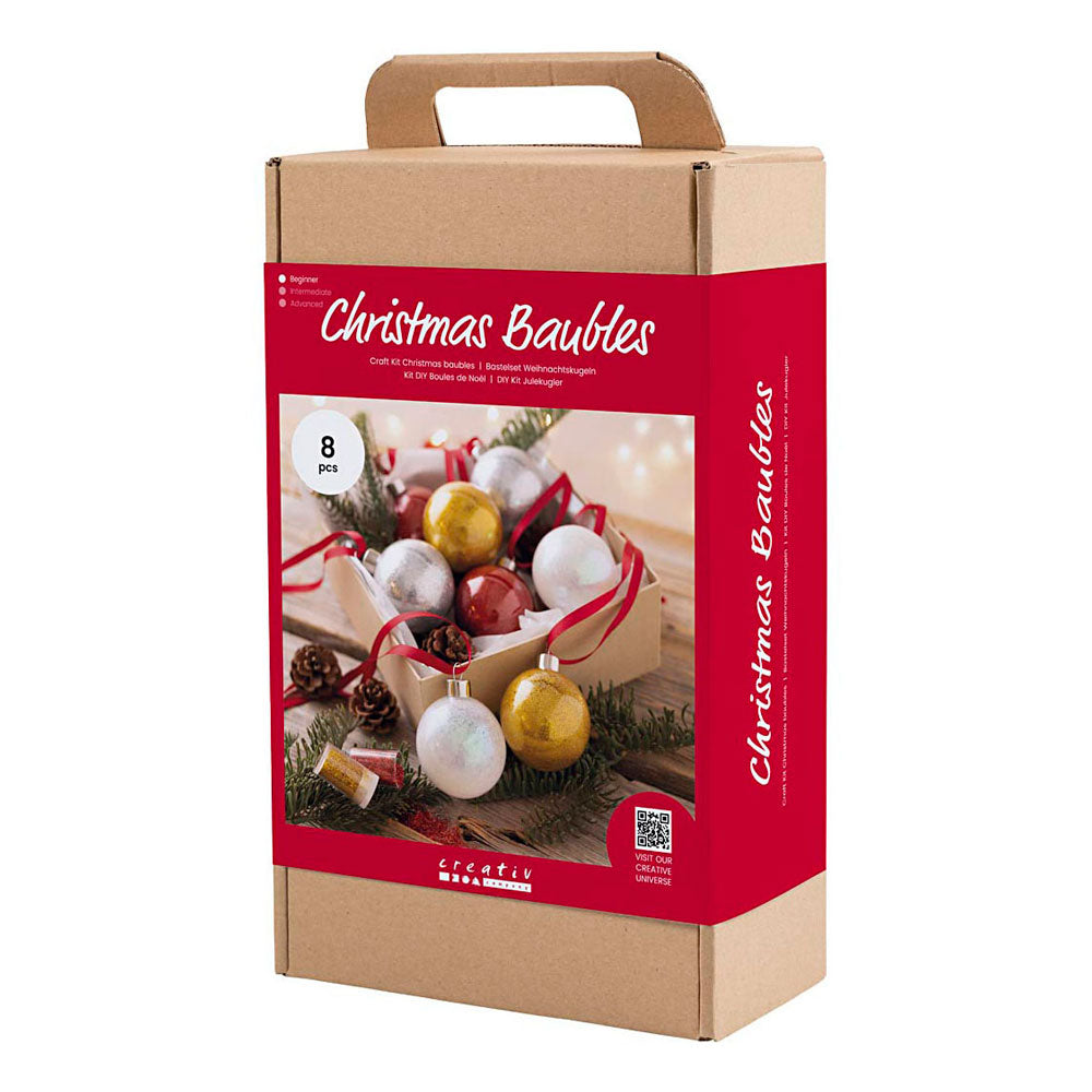 Creativ company hobby set Boules de Noël, paillettes, 1 boîte
