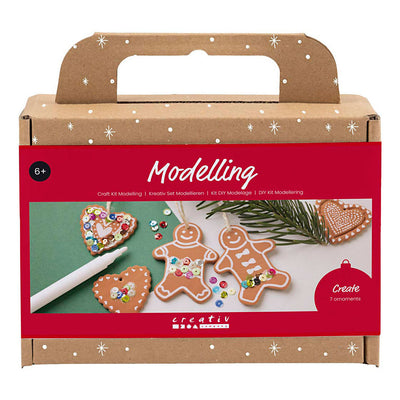 Creativ company kit de modélisme, petites figurines de gâteaux, marron moyen, 1 boîte