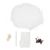 Creativ company hobby set fabrication de bougies, Père Noël, mat transparent, rouge, 1 boîte