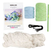 Creativ company hobby set amigurumi, zèbre, bleu clair, vert clair, 1 boîte