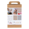 Creativ company hobby set broderie, décoration à suspendre, lin, 1 boîte