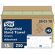 Serviettes en papier pliées Tork Advanced V-fold 2 couches