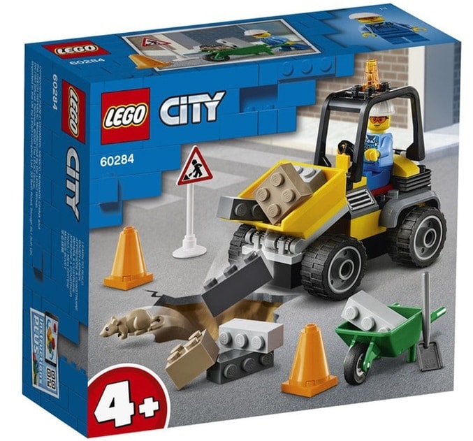 Lego City 60284 Bulldozer avec brouette