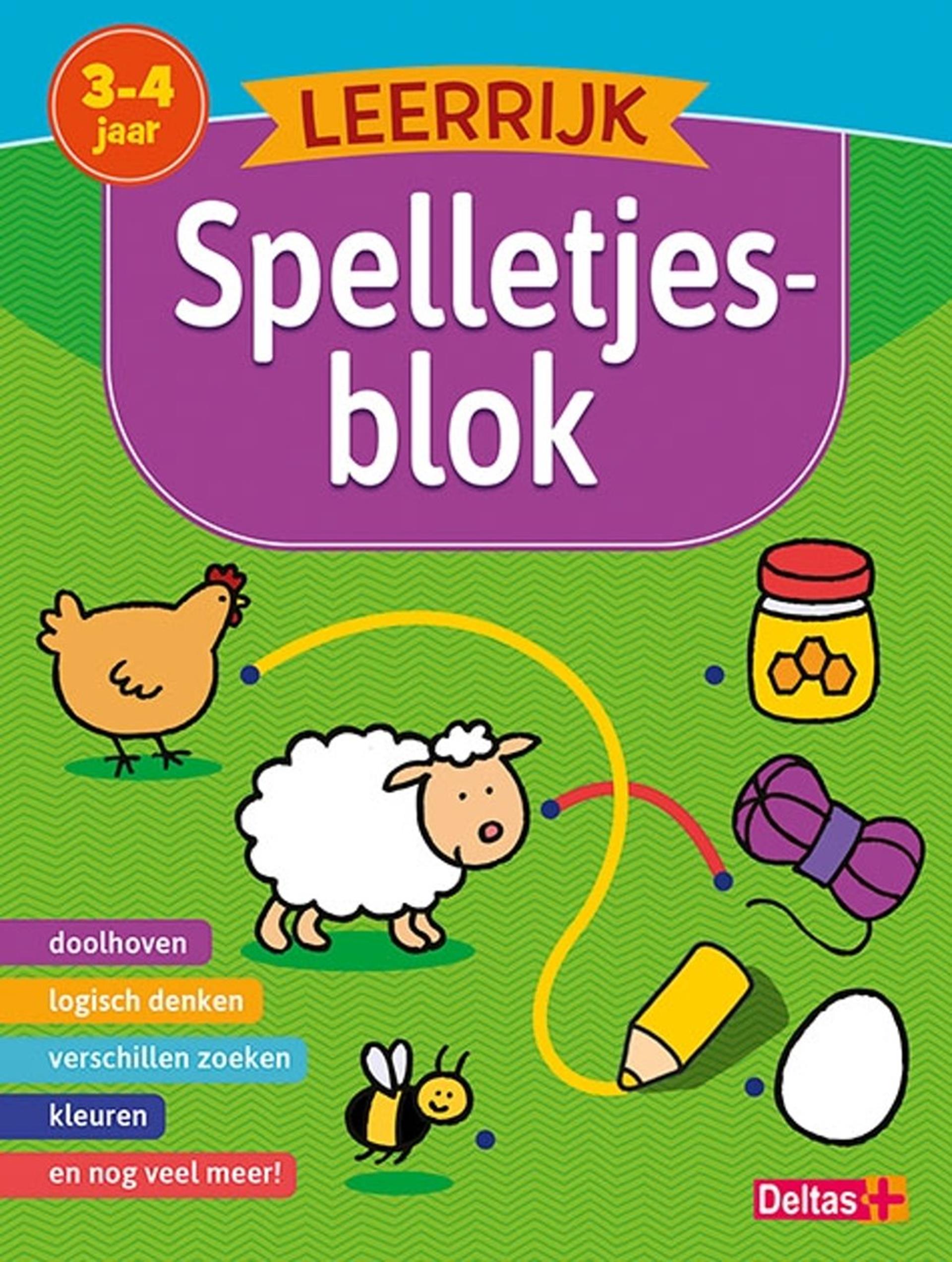 Bloc de jeu instructif deltas (3-4 ans)