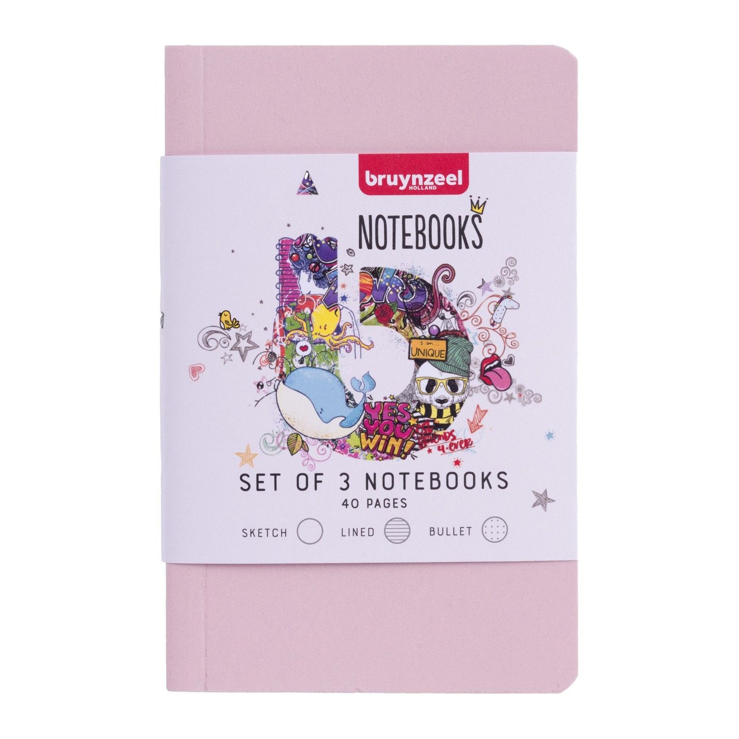 Bruynzeel • Cahier a6 lot de 3