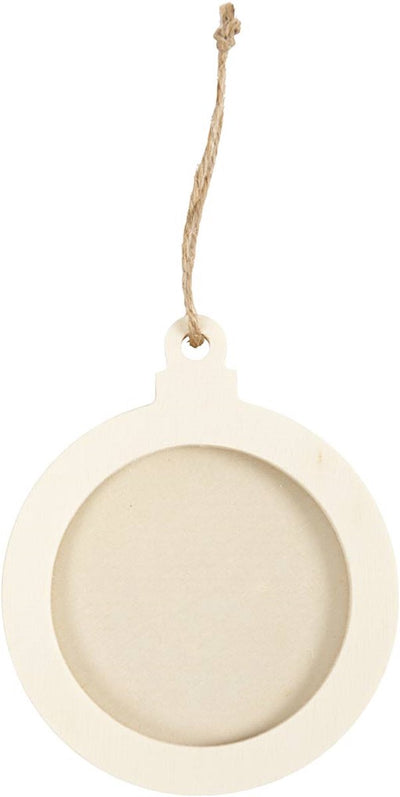 Cadre d'entreprise Creativ, décorations à suspendre, d : 0,5 cm, d 8 cm, 3 pièces 1 boîte