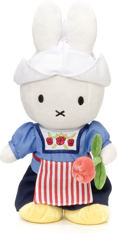 Bon ton toys Miffy - fermière avec tulipe - 24 cm