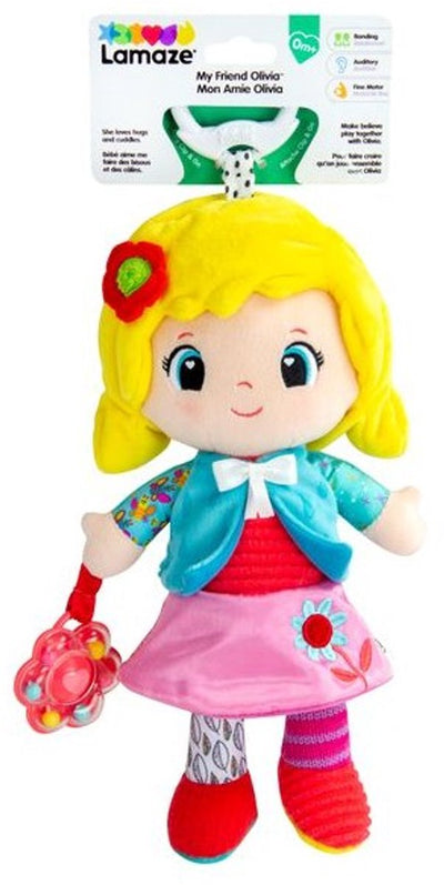 Tomy lamaze poupée olivia-jouets éducatifs pour les tout-petits et les enfants d'âge préscolaire.