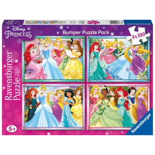 Ravensburger Puzzle Disney Princess 4 in1 100 pièces