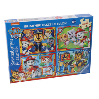 Puzzle Paw Patrol 4 x 42 pièces