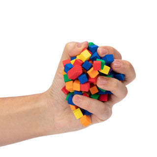 Toi-toys puzzle blocs de mousse 1 cm autocollants | 6 pièces