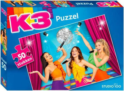 K3 Puzzle 50 pièces toutes les couleurs