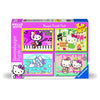 Puzzle Hello Kitty 4 en 1 100 pièces