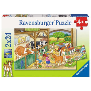 Ravensburger - Gerful Farm Life 2 x 24 pièces