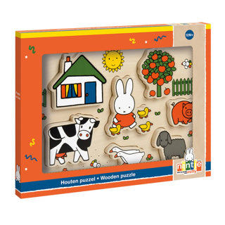 Bambolino Toys Puzzle en bois Chunky, 7st.