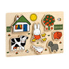 Bambolino Toys Puzzle en bois Chunky, 7st.