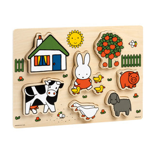 Bambolino Toys Puzzle en bois Chunky, 7st.