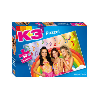 Studio 100 K3 Puzzle de robe de sirène 50e