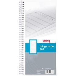 Choses à faire bloc-notes office depot 80 feuilles 14x29,7cm