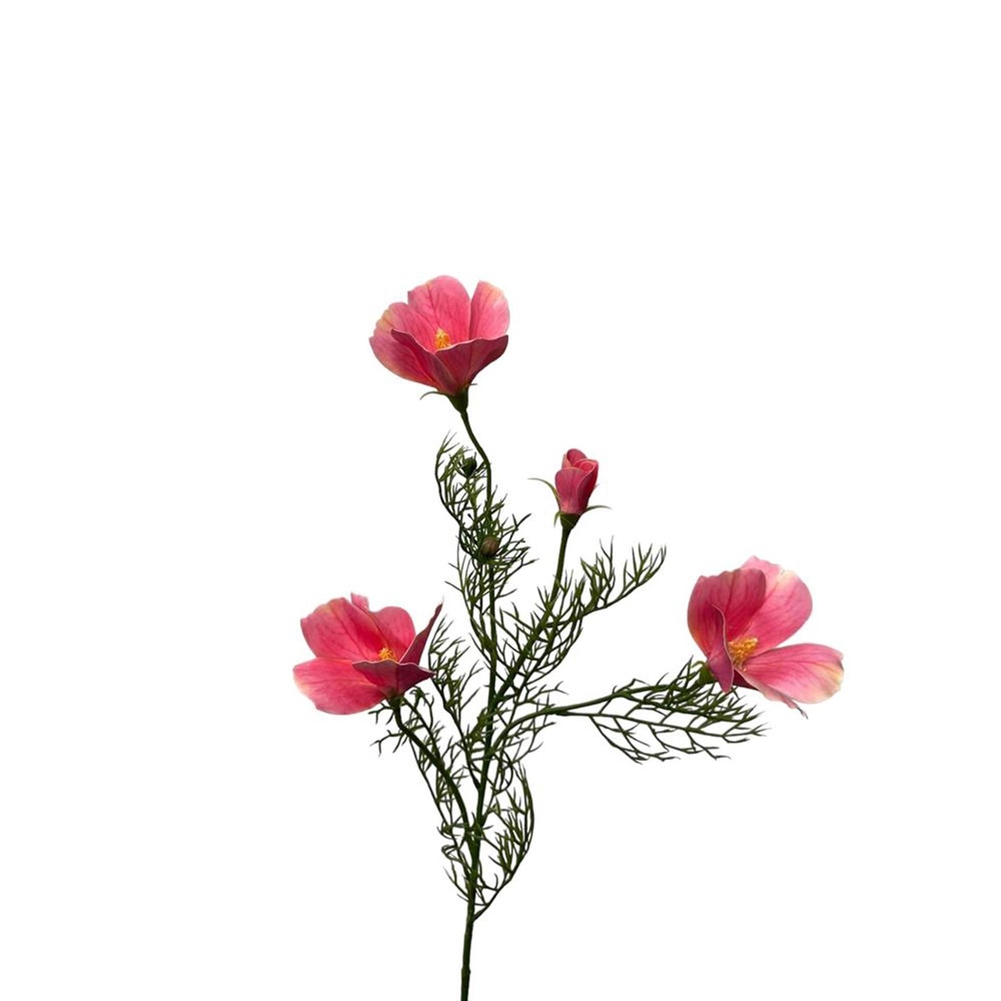 Roberts collection fleur artificielle hibiscus spray 68cm rose clair