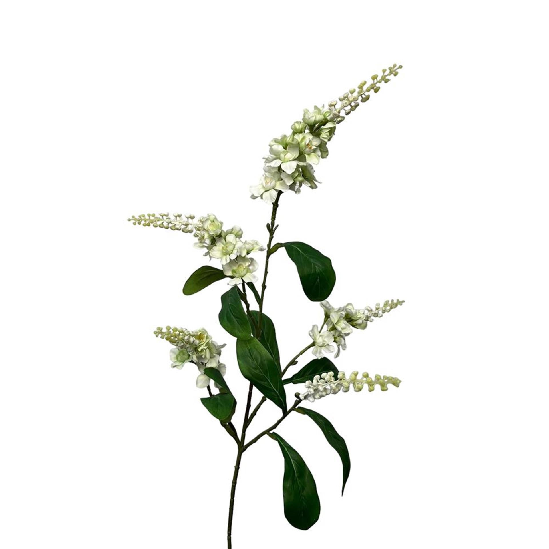 Roberts collection branche artificielle de lupin en gerbe 95cm blanc