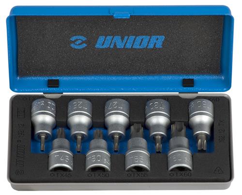 Jeu de douilles Unior Torx 1 2 192 12