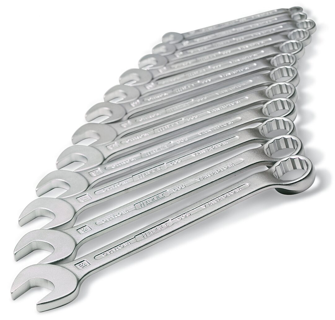 Jeu de clés polygonales Hazet 603 17n - profil de traction externe à douze côtés - 17 pièces - 7 – 27
