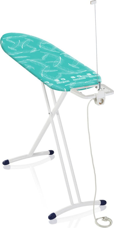 Table à repasser leifheit solid plus blanc epp, acier, coton, pes, pp, pe, abs