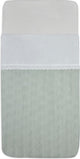 Jollein drap bébé berceau 75x100cm dentelle ivoire